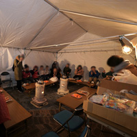 2025.12.26～28 年末夜警　子供パトロール隊員消防士さんに変身です